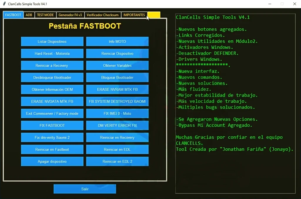 Clancells Simple Tools v4.1